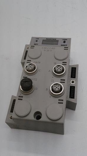 Used Aventics 2 in/2 Out 0-10V G3 Series 240-213