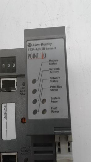 Used Allen-Bradley 1734-AENTR Series B Point 10