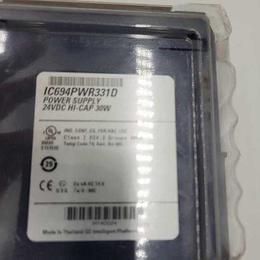GE IC694PWR331D POWER SUPPLY 24VDC HI-CAP 30W *NEW*sealed in box