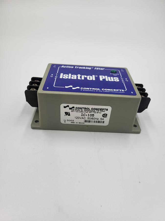 Used Control Concepts IC+105 Islatrol Plus ID: 5002 Active Tracking Filter
