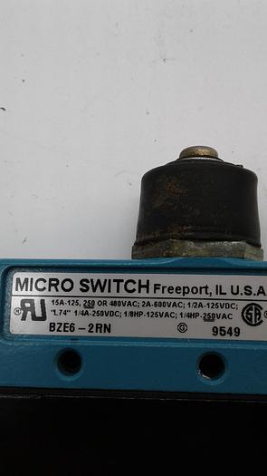 Used Micro Switch BZE6-2RN