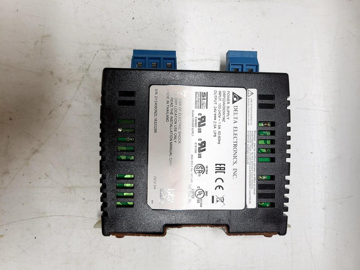 Delta Electronics, Inc. DRP024V060W1NZ nameplate