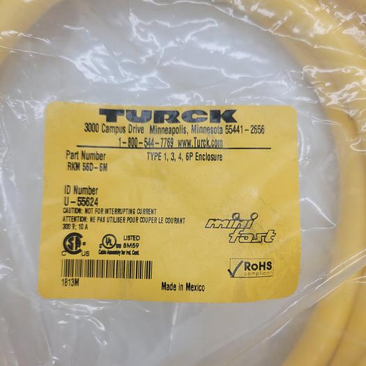 Turck RKM 56D-6M Cable