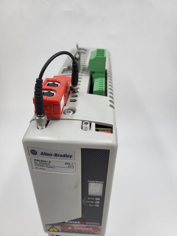 Used Allen Bradley 2094-BM01-S ser. C Kinetix 6000 multi axis servo drive