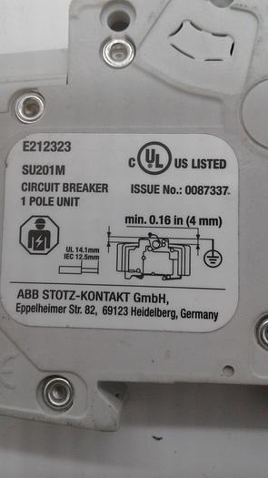Used ABB Circuit Breaker GB10963 2CD S251 001 R0064