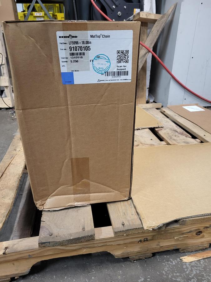 Rexnord MatTop Chain LF5996-18.00in 91070105