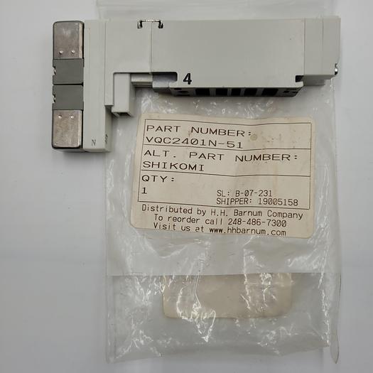 Used SHIKOMI VQC2401N-51