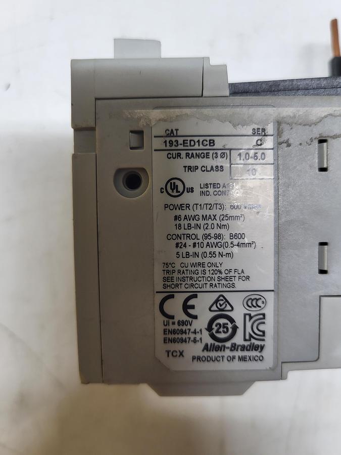 Used Allen-Bradley 193-ED1CB Ser.C