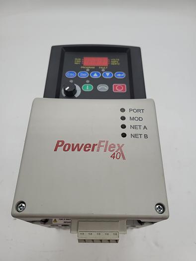 Used Allen-Bradley PowerFlex 40 22B-D4P0N104 Ser.A
