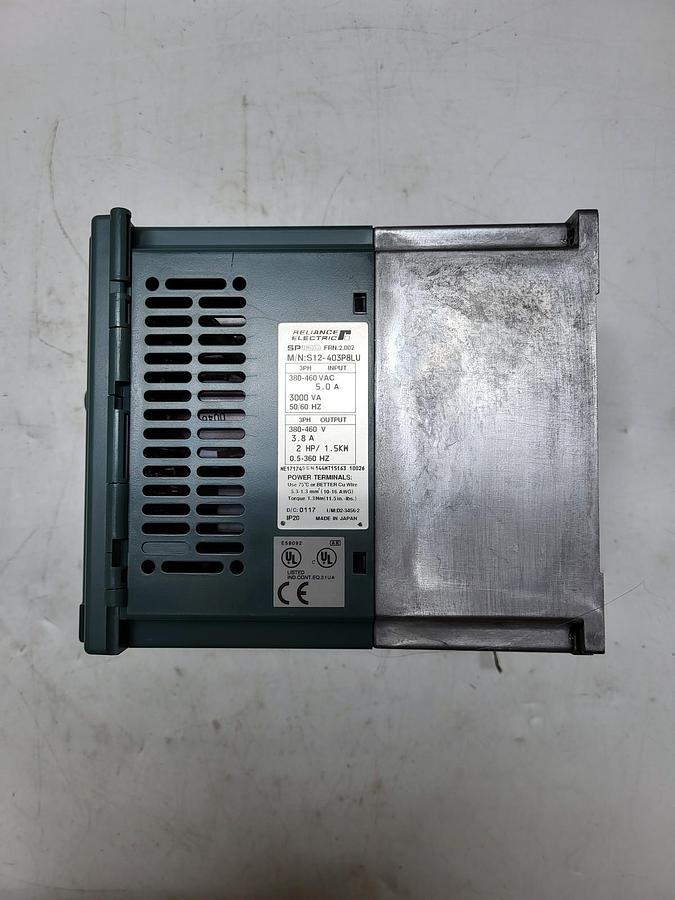 Reliance Electric S12-403P8LU overall