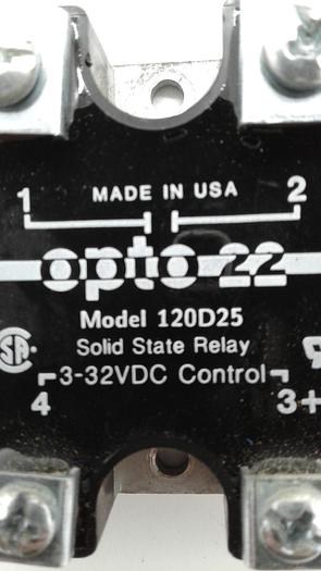 Used Opto 22 Solid State Relay 120D25