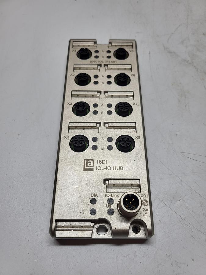 Used Lumberg Auto IOL-IO HUB 381-001 Sensor Hub