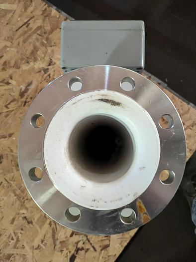 Used B.E.P. 4" flow meter stainless steel