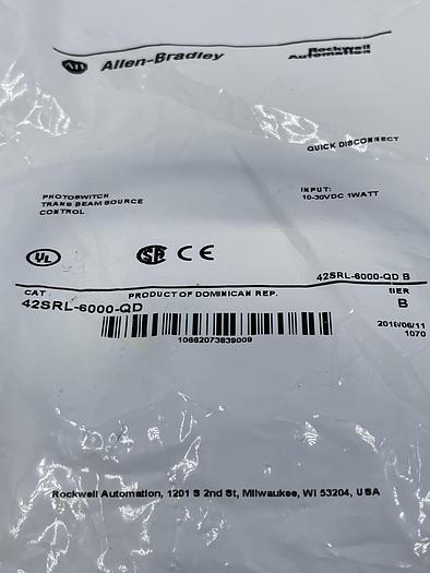 Allen-Bradley 42SRL-6000-QD Ser B 