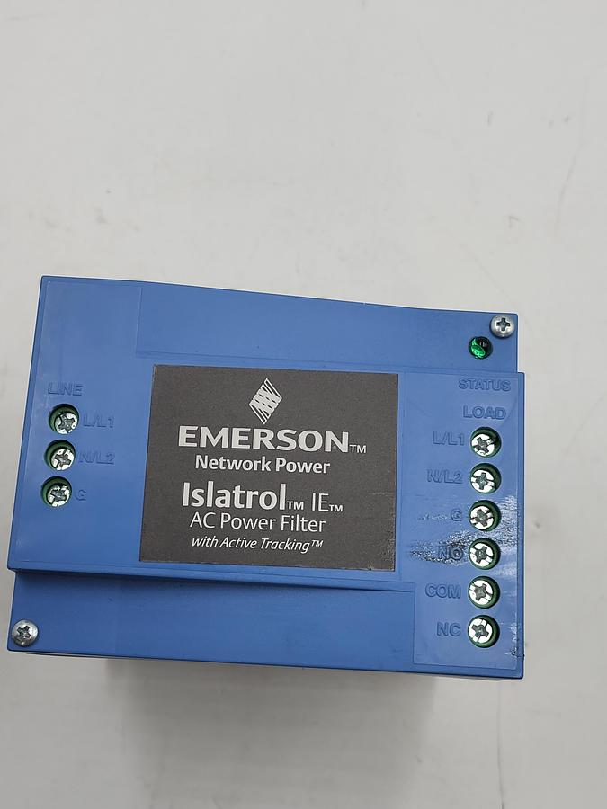 Used Emerson Network Power IE-103 AC power filter