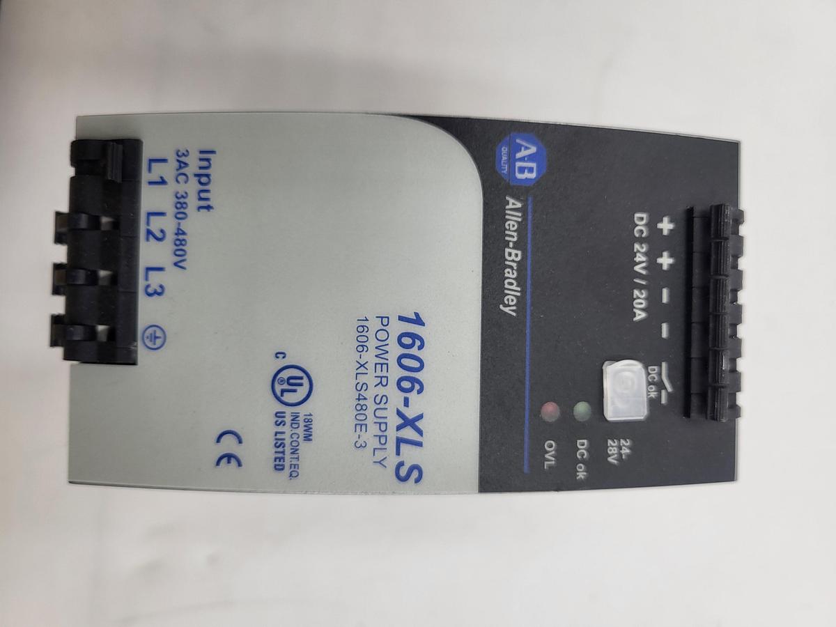 Used allen bradley 1606-XLS power supply xls480e-3