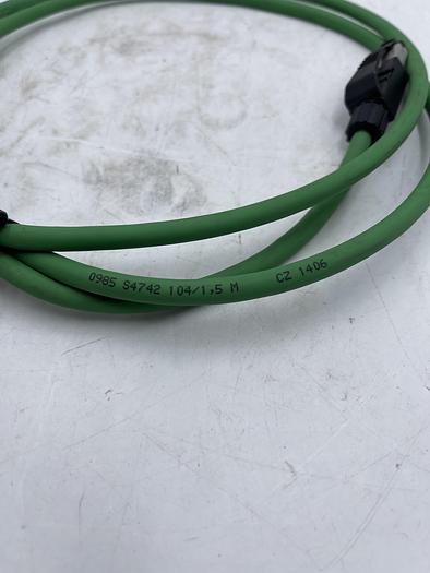 Used Harting 0985 S4742 104/1.5M CZ 1406