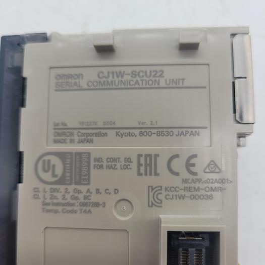 Omron CJ1W-SCU22 Serial Communication Unit