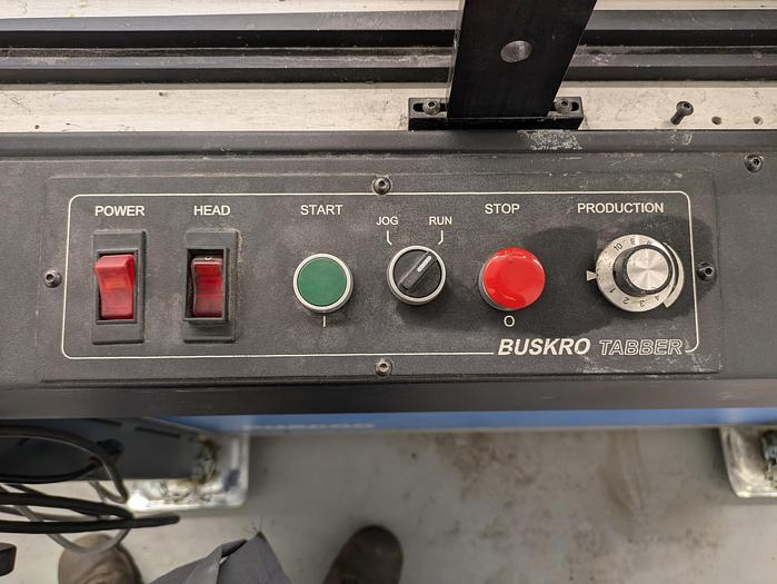 Used Buskro model BK730 tabber