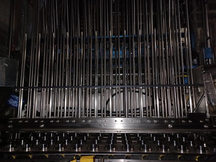 Used 12 lane sonic yogurt cup welder (branson)