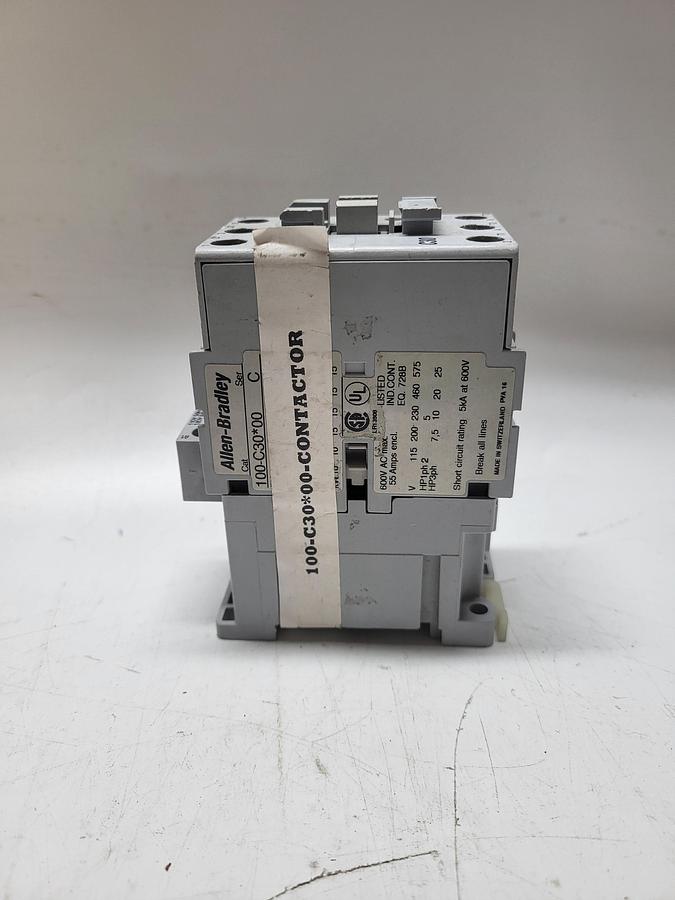 Used Allen-Bradley 100-C30*00 Ser.C