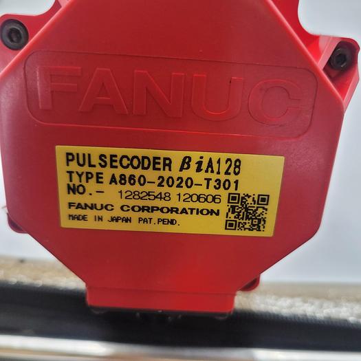 Used FANUC AC SERVO MOTOR MODEL: BIS4/4000HV TYPE: A06B-0064-B503