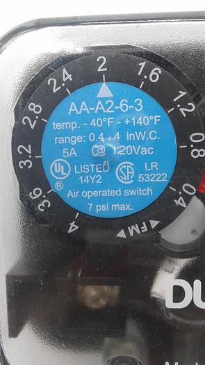 Used Dungs AA-A2-6-3