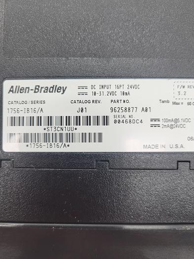 Used Allen-Bradley DC Input 1756-IB16 Ser.A