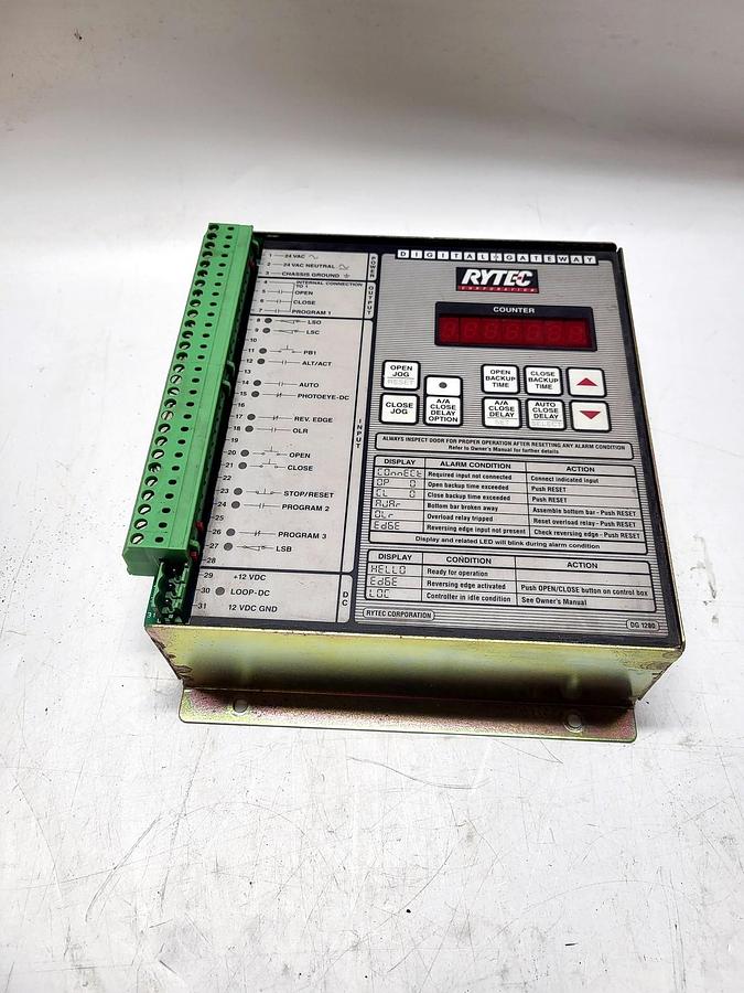 Rytec Corporation / Control Associates & Mfg., Inc. DG1200 overall