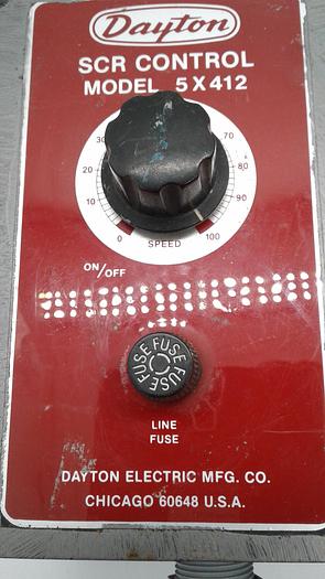 Used Dayton SCR Control Model 5X412