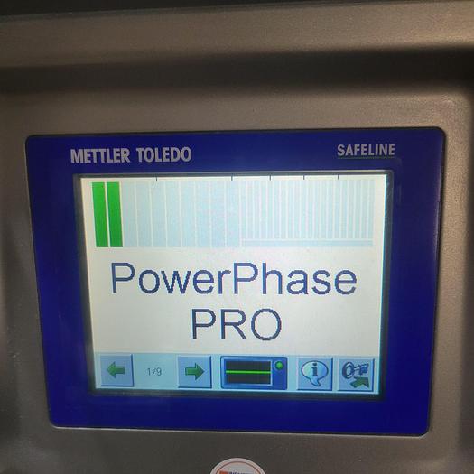 Used Safeline metal detector SL2000 16" x 2.5" opening 