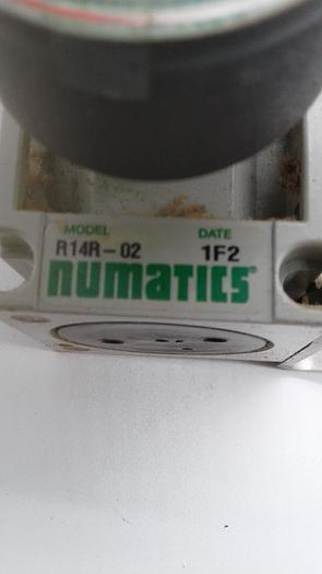 Used Numatics Pneumatic Regulator R14R-02 1F2