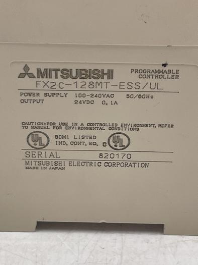 Used Mitsubishi FX2C-128MT-ESS/UL