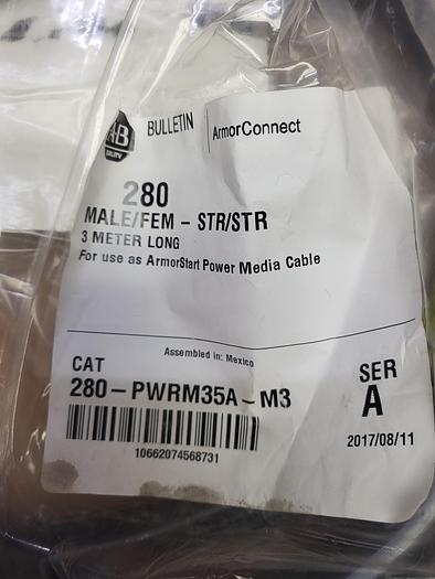 Allen-Bradley Bulletin Armor Connect 280-PWRM35A-M3 Ser.A