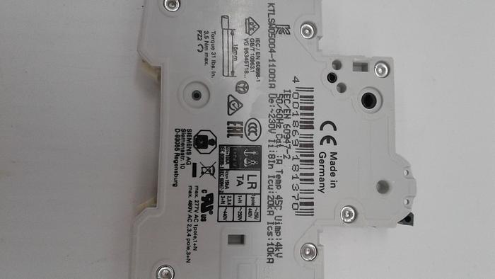 Siemens 5SY4110-7 MCBC10
