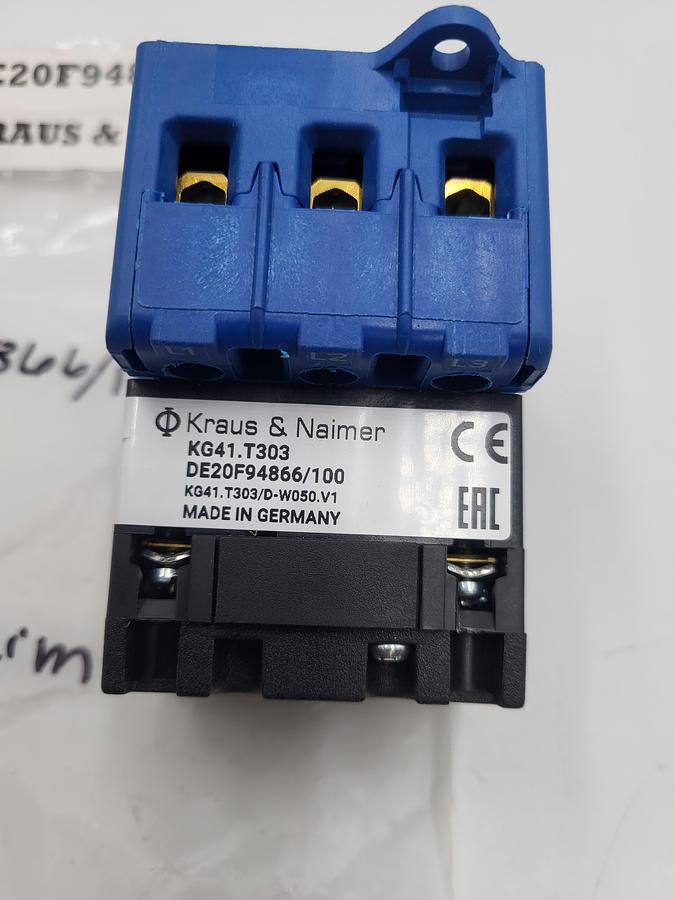 Kraus & Naime DE20F94866/100 main switch mechanism