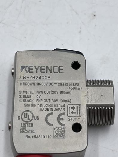 Used Keyence LR-ZB240CB