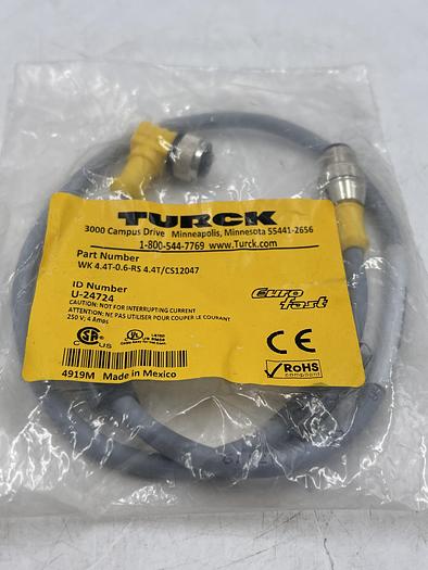 Turck WK 4.4T-0.6-RS 4.4T/CS12047
