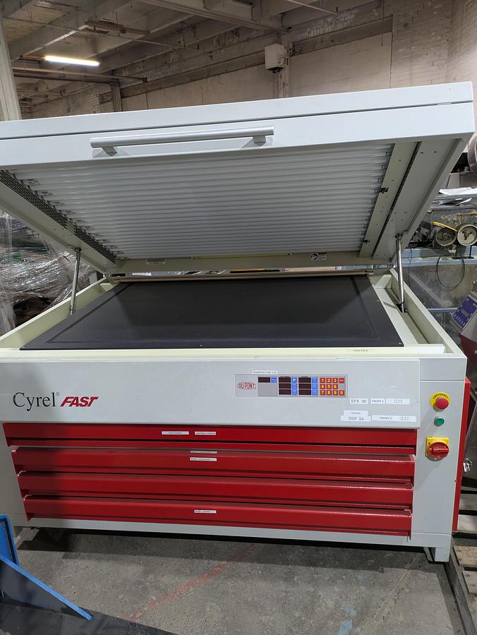 Used Dupont Cyrel Fast model 1000 EC/LF