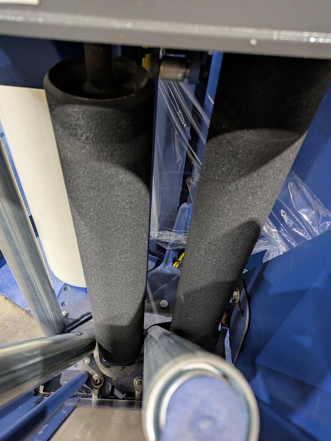 Used Landtech Q300 stretch wrapper