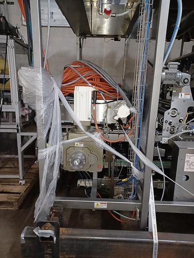 Used RA JONES Autoprod CF-840 Inline indexing filler, sealer and/or overcapper