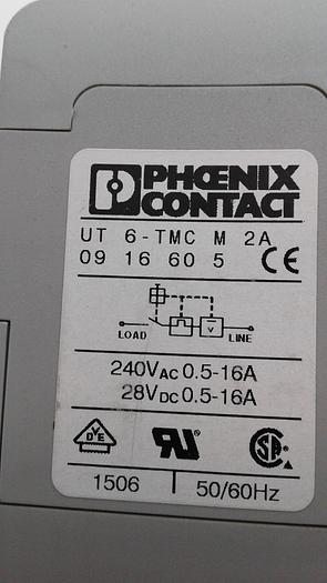 Used Phoenix Contact UT 6-TMC M 2A 09 16 60 5
