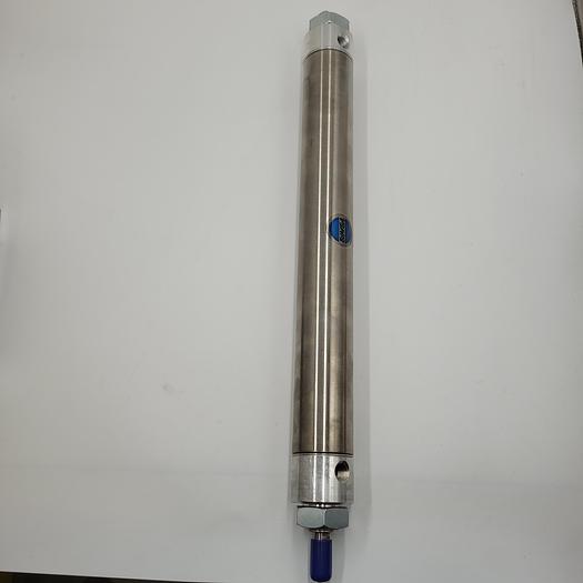 Used BIMBA M-2412-DPY Double-acting pivot (air-return) pneumatic air cylinder 1-3/4" bore 12" stroke