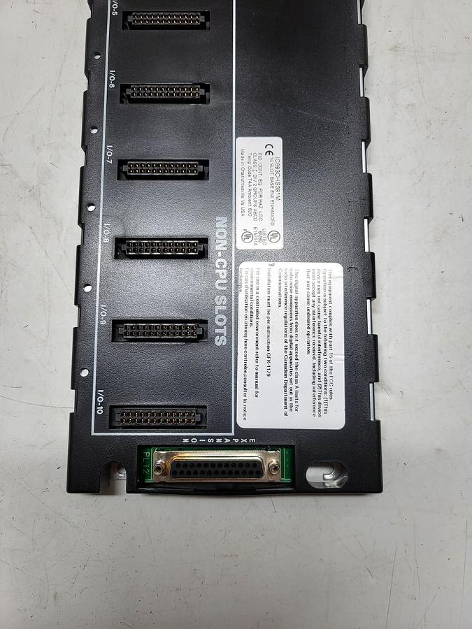 GE Fanuc IC693CHS391M detail