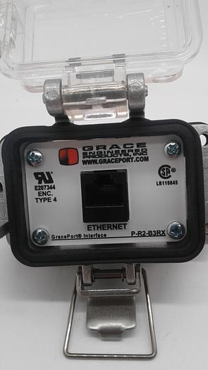 Used GRACE Engineered P-R2-B3RX Ethernet plug