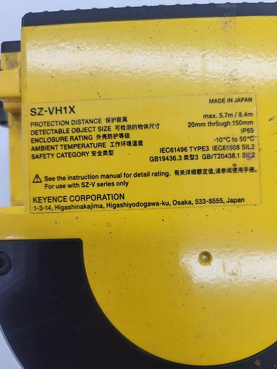 Used Keyence SZ-VH1X