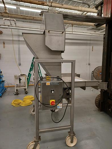 Used vibratory feeder conveyor pasta separator