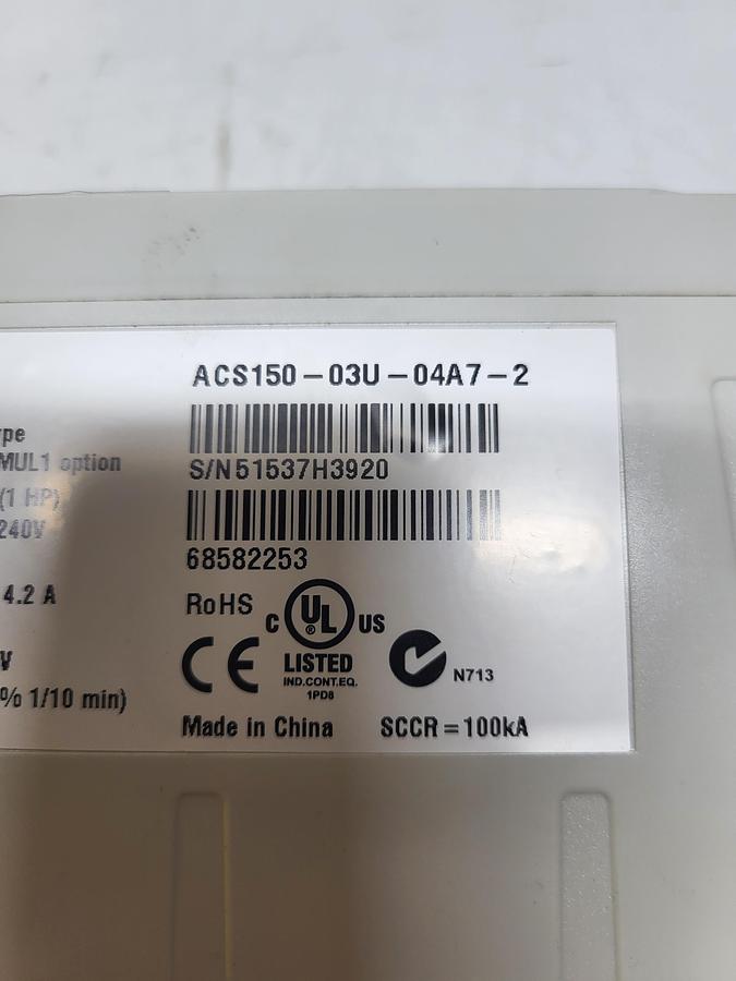 Used ABB ACS150-03U-04A7-2