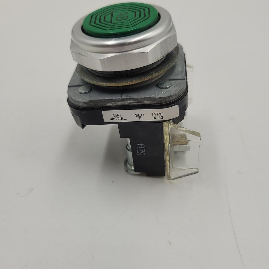 Used ABB 800T A ser T push green push switch