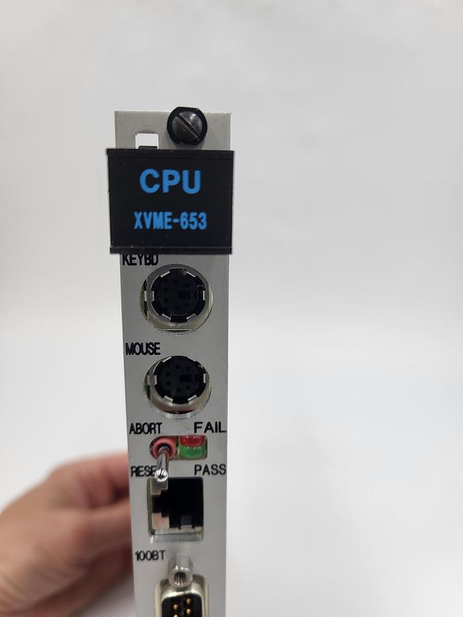 Used Xycom CPU XVME-653 single-slot VMEbus Pentium processor module - OFF a Triangle bagger model: B55PRC/A918F2RN